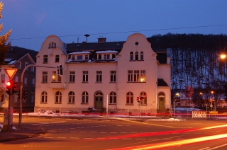 Old townhall in Freudenberg before destruction